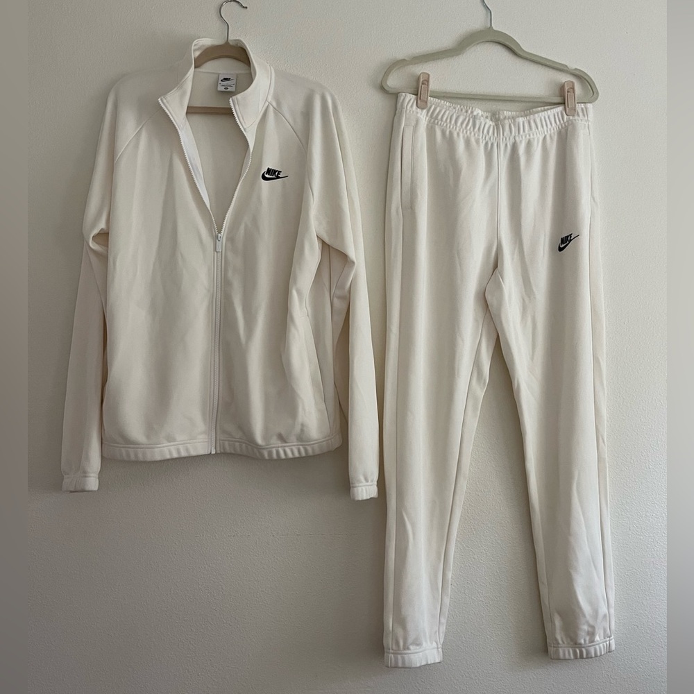 NIKE Cream Ath Suit Size M